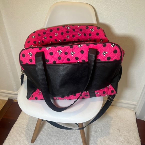 Large Betsy Johnson duffel bag- great condition inside & out. Rare find! Cuuute! - Picture 8 of 17